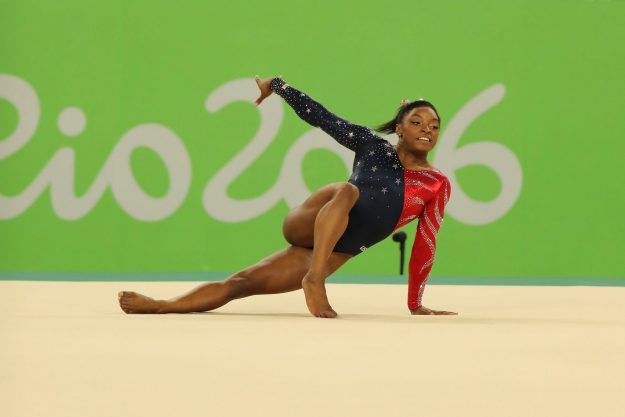 Gymnast Simone Biles at Rio 2016