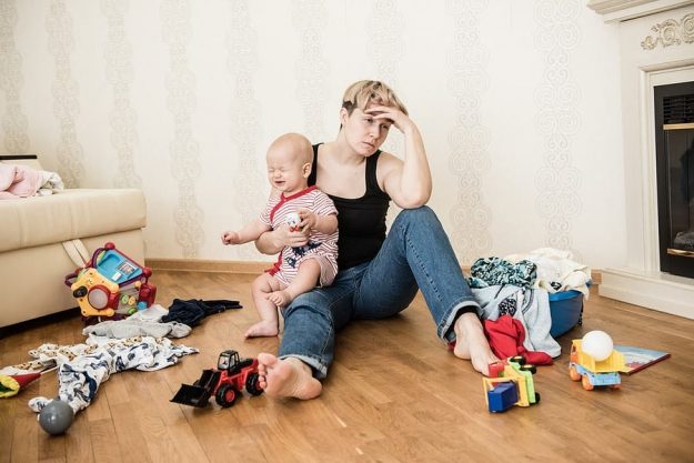 New Mom with Postpartum Depression