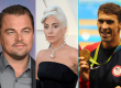 Leonardo DiCaprio, Lady Gaga, and Michael Phelps